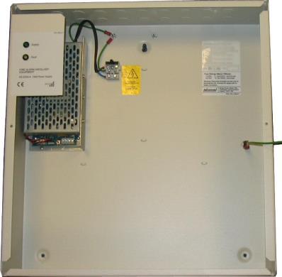 3.1 Mounting Instructions: 3.1.1 Mxp-049, Mxp-050, Mxp-051 The Mxp-049, Mxp-050 and Mxp-051 are power supplies mounted within an IP30 steel enclosure.