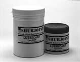 Use a petroleum free silicone based lubricant for dry pipe and freezer systems. Do not use the Shurjoint standard lubricant. 3.