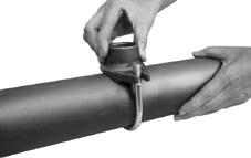 Outlet Flow Characteristics for Models #723 & #SS-723 5. INSERT BOLT: Insert the U-bolt from the opposite side of the pipe and apply the nuts hand tight.