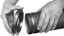 Model A507 Transition Coupling Please read the instructions carefully before installation.