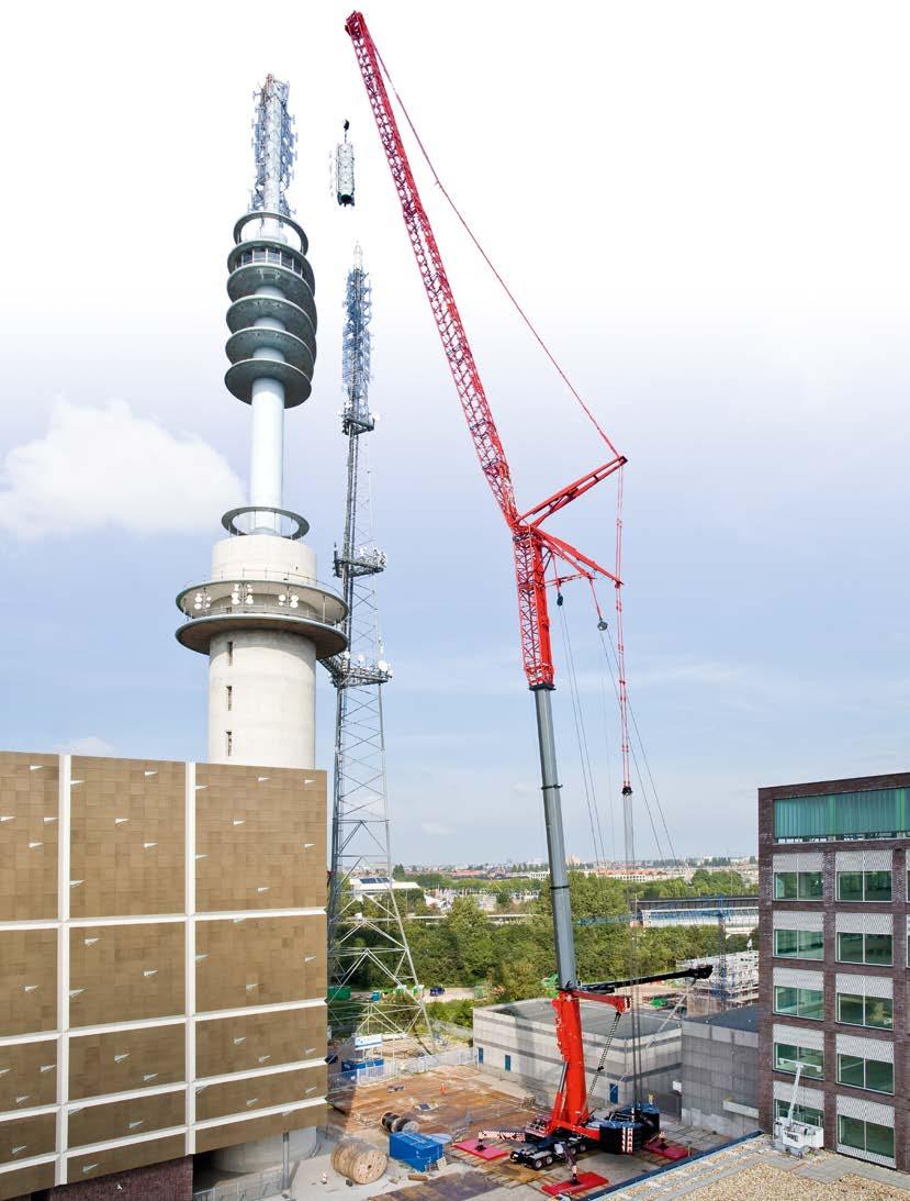 Erection of a radio tower Load 9.