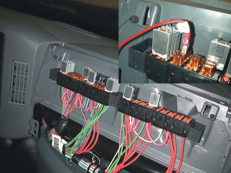 1. Connect the two interface cable connectors. A wiring diagram is shown in figure 4.4. Tape up the yellow DDC wire and tie it up under the dash. 2.