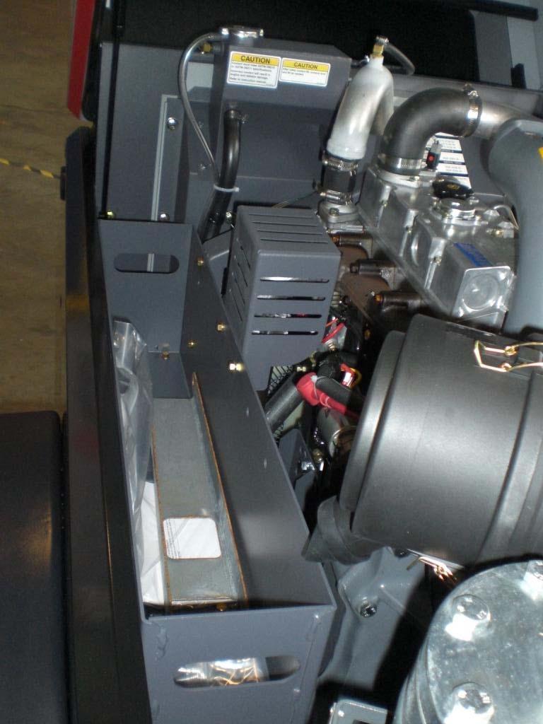 Standard features CPS 185 PD 49 HP water cooled Perkins - 4 cylinder, interim T4-2.