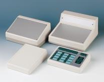 S The OKW desk case range covers many different fields of application. In laboratories or in industry. As a control panel for control functions. Or as intercom equipment.