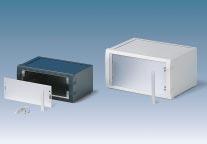 DESK CASES FRONT PANEL KIT These panels fit directly to the front bezels and are recessed for convenient mounting of membrane keyboards, display modules, control switches etc.