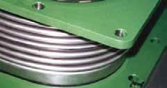 expansion joints: A single-ply type with different corner configurations or A