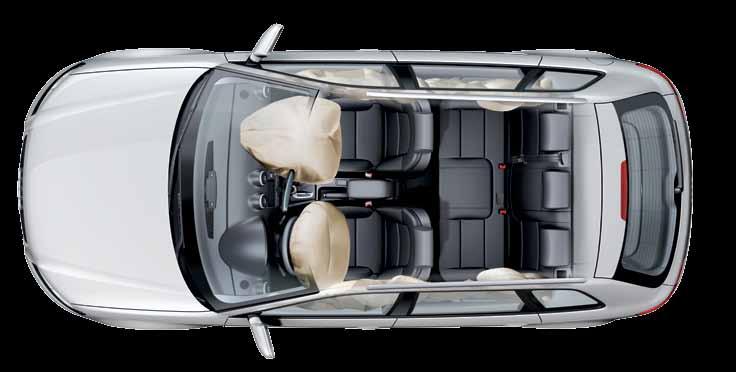.25 Crumple Zones By deforming upon impact, crumple zones at the front and rear help to dissipate the energy and force of an impact, giving you and your passengers a tremendous level of protection.