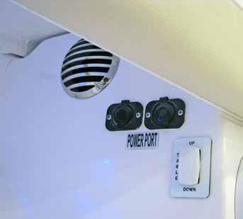 Ventilation System A carbon monoxide detector has been installed in the cabin as standard equipment.