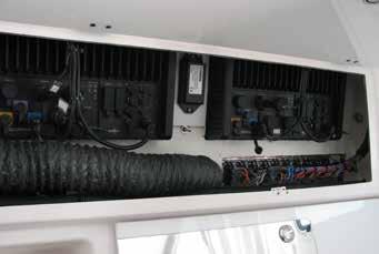Chapter 12: INTERIOR EQUIPMENT 12.1 Head Compartment The head compartment is equipped with a fresh water shower with hot and cold water.