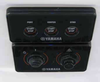 Electrical System Typical Yamaha Helm Master Quad Engine Radio Frequency ID Key Activated START/STOP & Ignition Switch Panels 6.