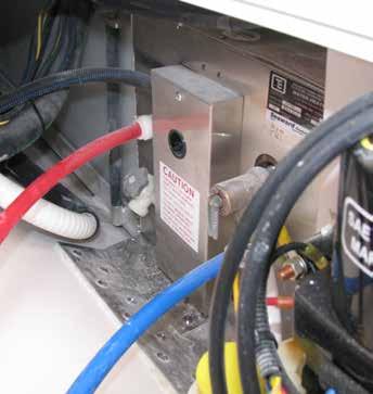 Fresh Water System 7.3 Water Heater The water heater is located in the forward bilge below the berth.