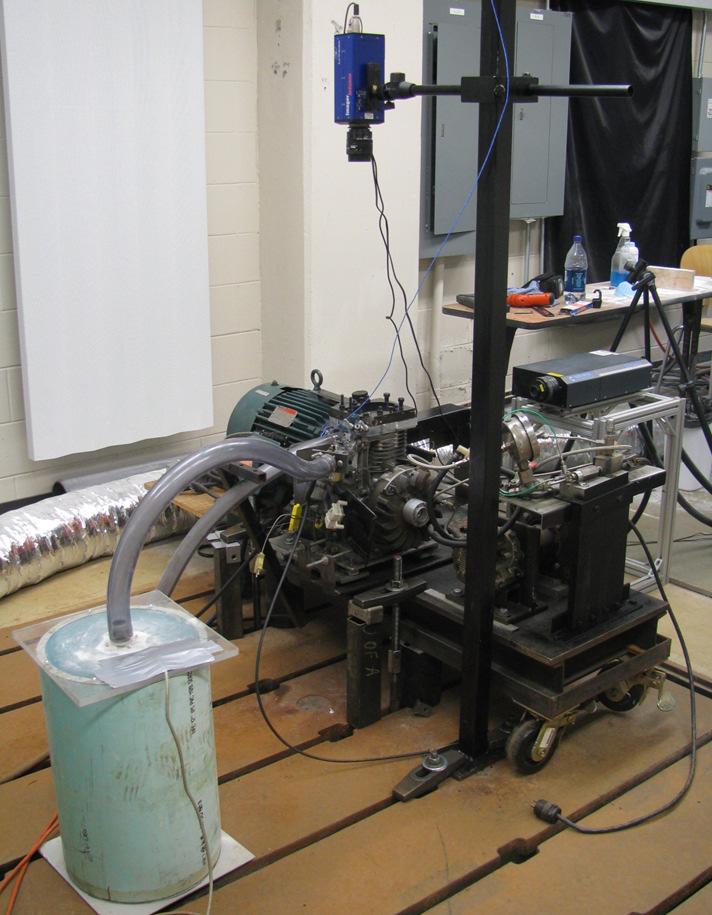 CCD Camera Laser Seeding System Figure 38: Experimental setup