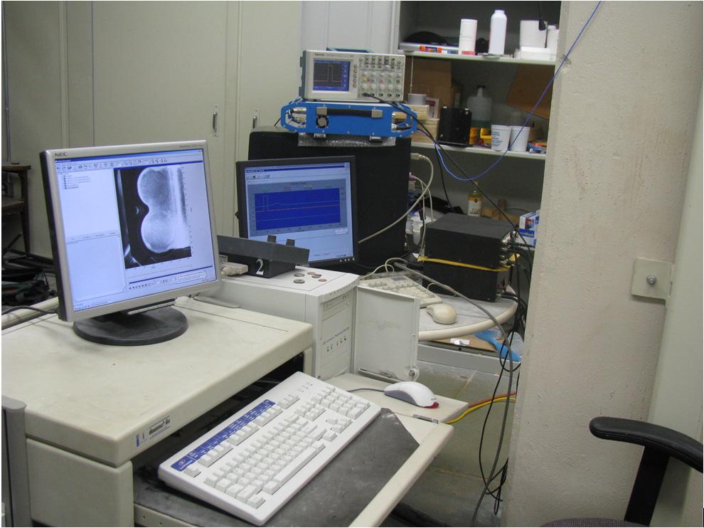 Snapshot of PIV image Combustion Analysis System Figure 39: