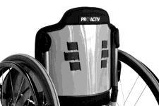 00 Bolted backrest, cannot be folded, Adapted to the upper edge of the tyre, in frame colour