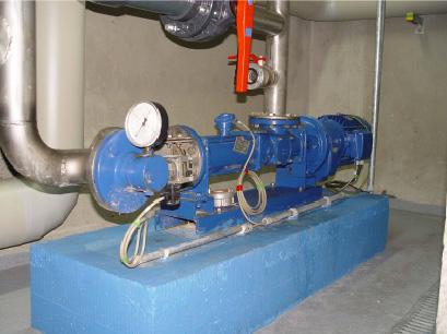 Feed pump of Allweiler's SEDBP series in size