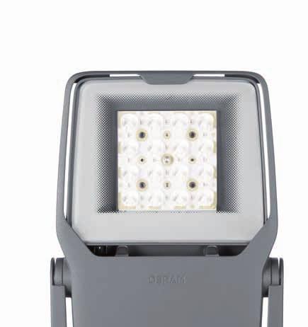This enables the right choice to be made for every application. Siteco s Floodlight 20 maxi combines luminaire and control technology with two integrated drivers.