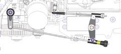 OPTION : Upright Throttle Servo C H9 7 C Servo Arm H9 Use the following servo arms