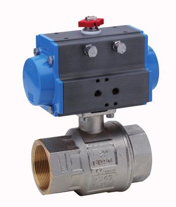 Ball valve, full bore, flanged ANSI 300, stainless steel AISI
