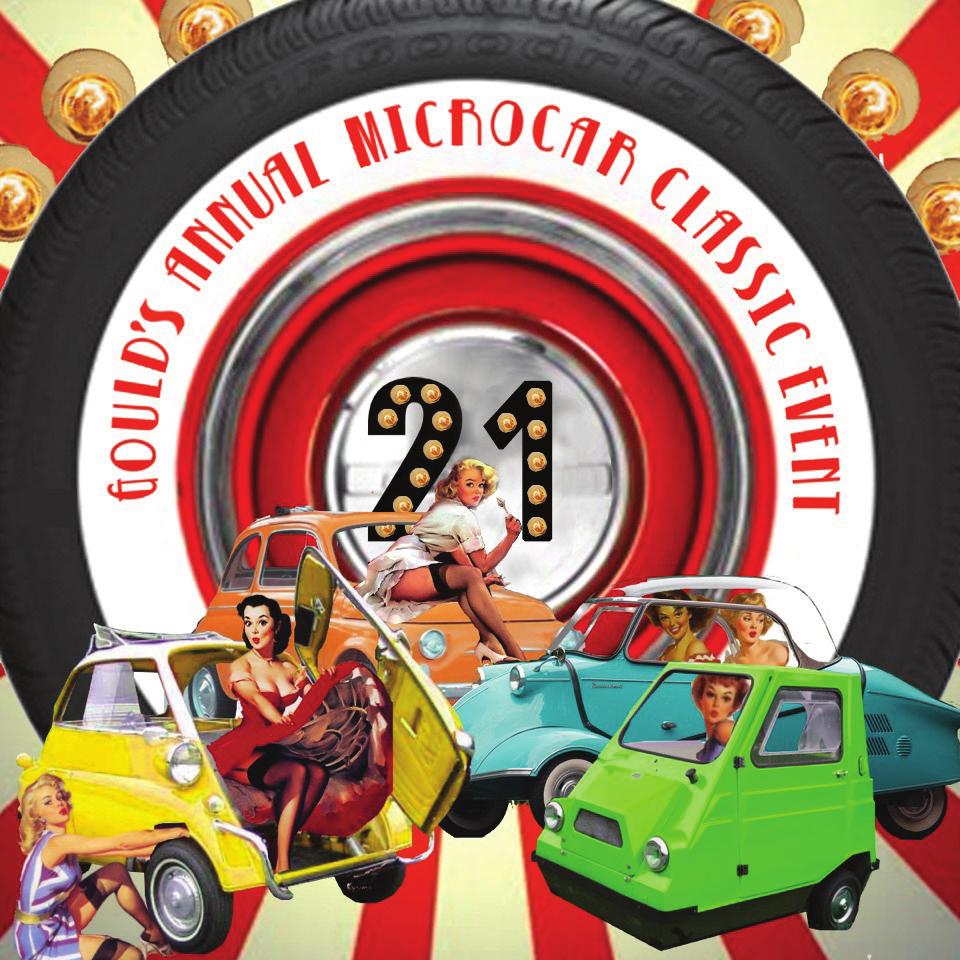 Gould s 21st Annual Microcar & Minicar Classic Event July 8, 9 &