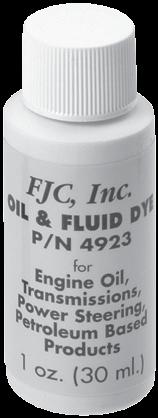 for A/C FLUSH SOLVENT or equivalent.