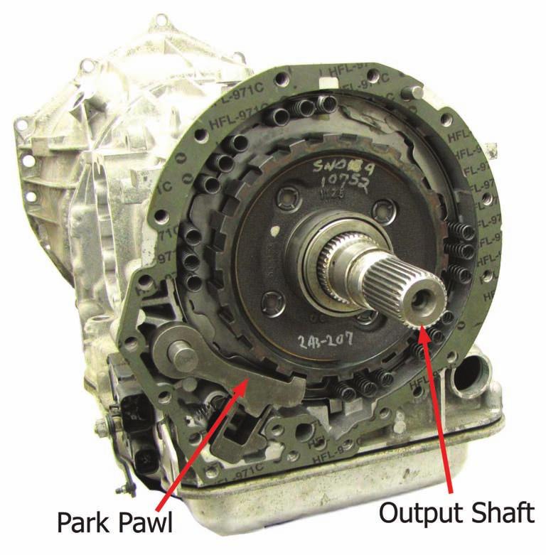 Use a rubber or plastic hammer to tap the output shaft forward, to seat or zero-out the shafts, thrust bearings and washer clearances.