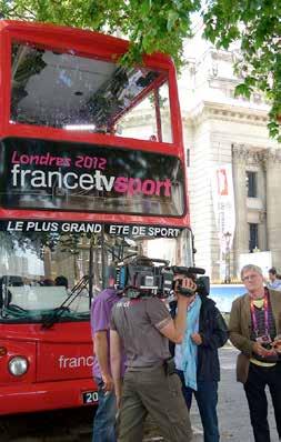 French TV To create a mobile TV studio for