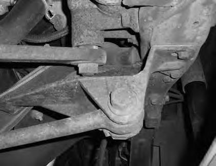 Figure 1 3. Raise the front of the vehicle and support the frame with jack stands just behind the front leaf spring.