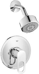 000 GROHE StarLight Chrome $ 189 Pressure Balance Valve Trim For use with Grohsafe Rough-In Valve 35 015 19 595 000 GROHE StarLight Chrome $ 125 Bau