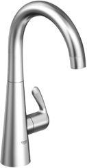 DCE SuperSteel InfinityFinish 479 30 026 SDE GROHE RealSteel 545 Alira Dual Spray Pull-Out GROHE RealSteel Stainless Steel Constructionproduced from solid, Grade 304 stainless steel Locking