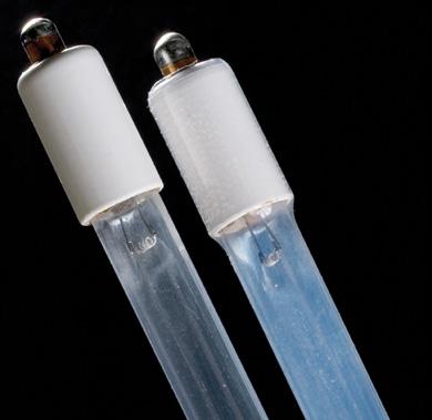 The quartz sleeve protects the STER-L-RAY Germicidal Ultraviolet Lamps from deposits of dirt and/or dust while insulating it from low air temperatures and the cooling affects of high air velocities