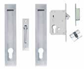 FLUSH PULL KITS 5261 5260 CAVITY SUITE 16 Square Style, 102x51mm - includes 5242 & 5267 Oval Style, 120x40mm - includes 5241 & 5259 5326 Round Cavity Sliding Passage Kit 5327 Round Cavity Sliding
