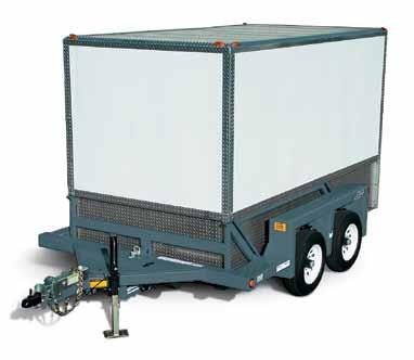 protection and security of a fully enclosed trailer in one productive