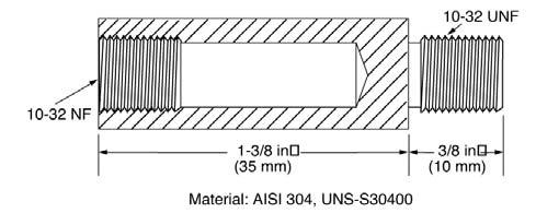 15000478: Float Shaft Extension for the LS200 CAUTION: Not interchangeable with L1200 parts.