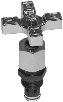 Technical Information Flow Control Valves Series MVI General Description Series MVI cartridge-type needle valves are designed for installation in a precision-machined cavity made in the manifold of