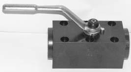 Technical Information Series BVMM General Description Series BVMM is a manifold mounted high pressure 414 Bar (6000 PSI) 2 or 3-way ball valve.