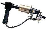 DISPENSING GUN A GUN This sealant gun is the standard of the aerospace and electronics industries.