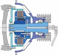 series GKN Stromag KHA GKN Stromag KHR Dry, hydraulically operated multi-disc clutches in housings with SAE connection sizes for mounting on diesel