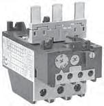 Each relay is temperature compensated and ensures phase failure protection. Protective relays up to size TA75DU are protected against direct contact via the front face.