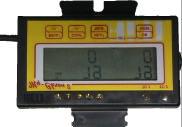 To view the data logger memory from the display, while viewing the maximum value screen, press the MEM Immediately you will see the selected lap played back in real time on the display.