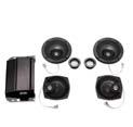 Audio speakers, speaker kits and amp packages can fit on all Harley Davidson motorcycles,