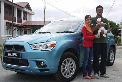 0 The Mitsubishi Family 2 EVO, 2 ASX, 1 Pajero Sport and 1 Lancer 2.0GT En. Zulkiffli M. Ali owns SIX Mitsubishis, and he s aiming for more!