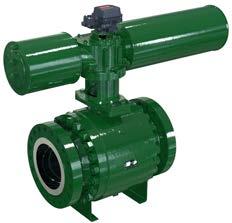 Often used for controlled flow applications in gas transmission lines, gas distribution, and liquid pipelines.