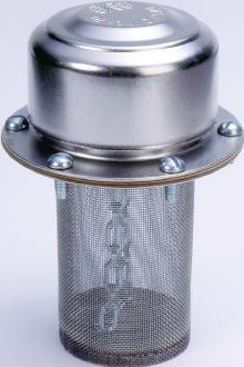 Filler Breather Caps Bayonet Style Filler Strainer Breather Model FCS (40 or 10 Microns) 40 GPM or 5.3 CFM Keeps Reservoir Fluids Clean, Protects and Prolongs Hydraulic System Life!