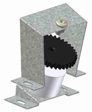 Potentiometer Thrust Plate Kit (0) Potentiometer Thrust Plate Kit Installation Insert the /-0 Screw (Item ) (incl. in parts pkg.