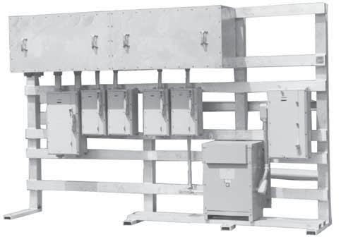 Switch Rack Assemblies 7C Lighting Panelboards: Class I, Division : Panelboards shall be Eaton's Crouse- Hinds type, factory-sealed EXD or EPL as specified and shall meet the following electrical