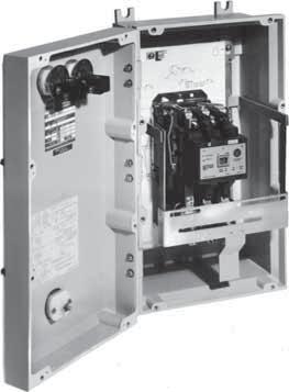 and remote starting and stopping 2C Features: Enclosures are made of Eaton's Crouse- Hinds high-impact strength Krydon fiberglass-reinforced polyester material which has excellent corrosion