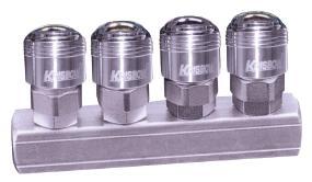 Multipass Quick Coupler, F¼ 4 Couplers in line JT-4J20 SPRING BALANCER KW0800222 KW0800223