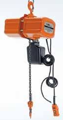 4¼" 31 1 /8" 15 3 PHASE 220/440V 342 model H-1000-1 Electric Chain Hoists 115V 1-PHASE & 460V 3-PHASE STANDARD Ruggedly built with power to handle most industrial lifting applications.