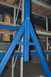 196 Steel Gantry Cranes are adjustable left/right and up/down. ADJUSTABLE GANTRY CRANES series AHS OPTIONAL TOTAL LOCKING CASTERS model AHS-2/4-TLC (FOR 2,000 AND 4,000 LB.