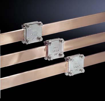 Optionally may be used on flat copper bars up to 30 x 10 mm or PLS busbars.